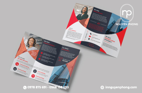 In Brochure chất lượng - Chọn In Nguyên Phong